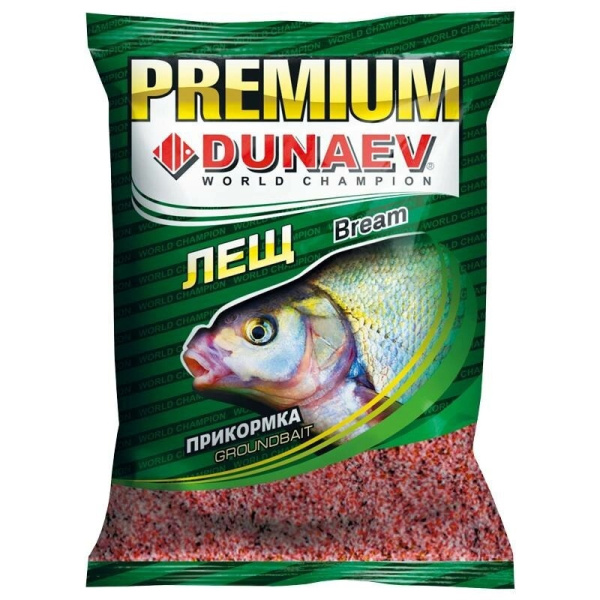 Прикормка фидерная Dunaev Premium Bream 1 кг (Лещ Красный)