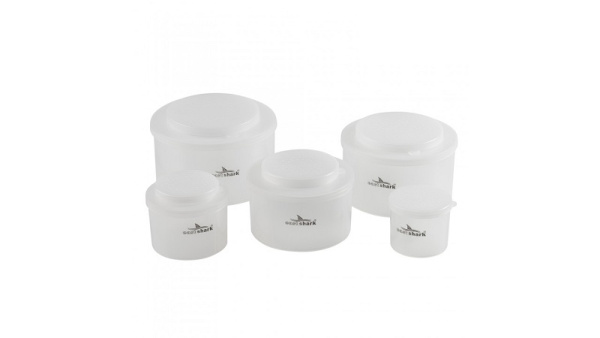 Емкости для наживки EastShark 5в1 Bait Set Box прозрачные 2