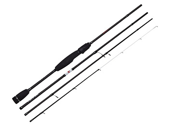 Спиннинг Lucky John Vanrex Microjig Travel 213 см / 2-9г четырёхчастное