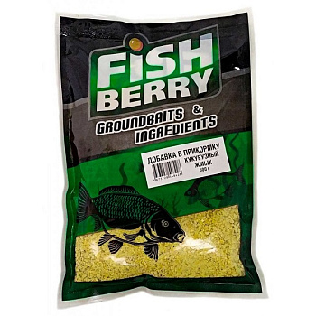Жмых кукурузный Fishberry   500 г (добавка) 