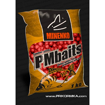 Бойлы пылящие Minenko PMbaits Red Spice 26мм 1 кг (Красные специи) 
