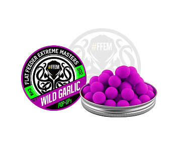 Бойлы плавающие FFEM Baits   Wild Garlic 12мм 40 г (Дикий чеснок) 