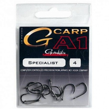 Крючки Gamakatsu A1 G-Carp Specialist Size 8  
