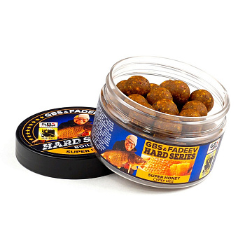 Бойлы тонущие GBS&Fadeev hard series Super Honey 20мм 230 г (Супер Мёд) 