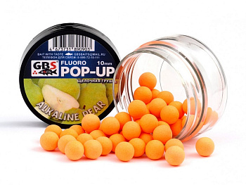 Бойлы плавающие GBS Baits   Alkaline Pear 8мм 55 г (Щелочная груша) 