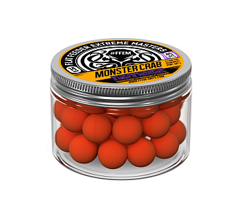 Бойлы плавающие FFEM Baits   Monster Crab 14мм 50 г (Чудовищный краб) 