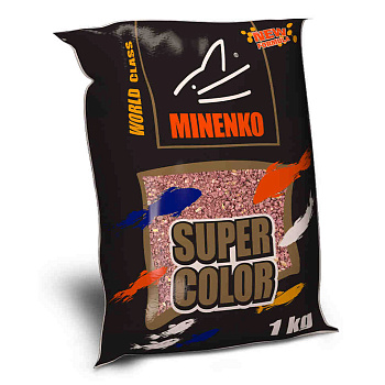 Прикормка фидерная Minenko Super Color Carp 1 кг (Карп-Красный) 