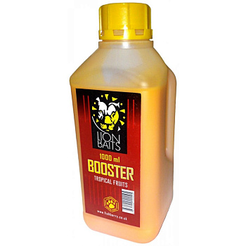 Liquid Booster Lion Baits  Tropical fruits 1 л (Тропические фрукты) 