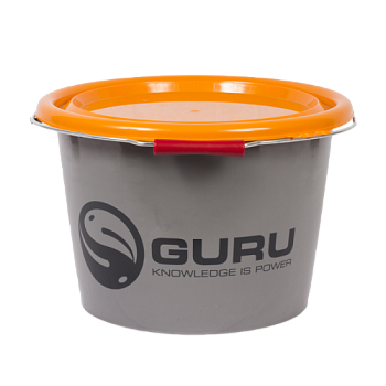 Ведро для прикормки с крышкой Guru  19л 