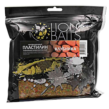 Пластилин рыболовный Lion Baits Клубника