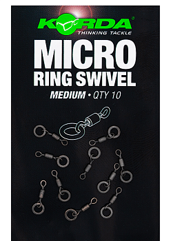 Микро вертлюги с кольцом Korda Micro Rig Swivel , 10шт