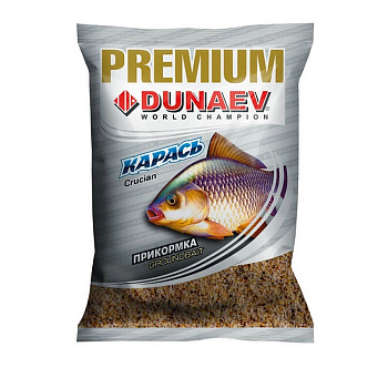 Прикормка фидерная Dunaev Premium Crucian 1 кг (Карась) 