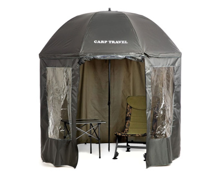 Зонт рыболовный Carptravel (с тентом) 2