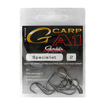 Крючки Gamakatsu  G-Carp Specialist Size 6  