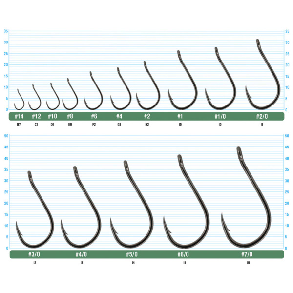 Крючки с колечком Owner Mosquito Hook 5177 Size 14 BC 