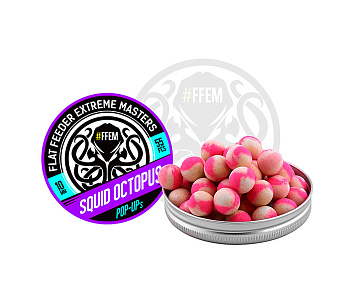 Бойлы плавающие FFEM Baits   Squid Octopus 10мм 25 г (Кальмар и Осьминог) 