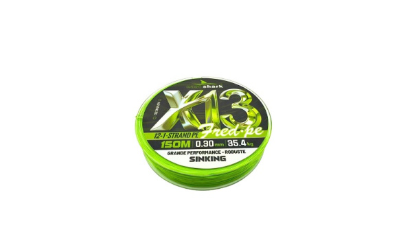 Плетеный шнур EastShark SINKING  150м 15 кг0,14мм (Зеленый) 