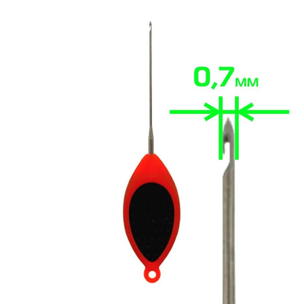 Игла насадочная Ультра тонкая Carp Hunter Ultra Fine Bait Needle (толщина 0,6мм)