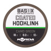 Повод. мат. в оболочке Korda Basix Coated Hooklink  10м 18lb ( Camo green) 1