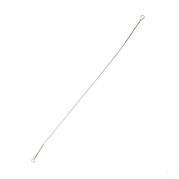 Поводок скрутка F-fishing Wire Leader стальной 16кг 20см 0,40мм