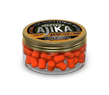 Бойлы нейтральные FFEM Baits Ajika Wafters  Monster Crab 10x13мм  60 г (Краб) 