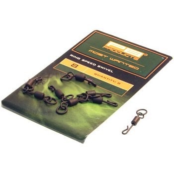 Быстросъем с кольцом PB Products Ring Speed Swivel sz8, 8шт