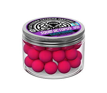 Бойлы плавающие FFEM Baits   Squid Octopus 14мм 50 г (Кальмар и Осьминог) 