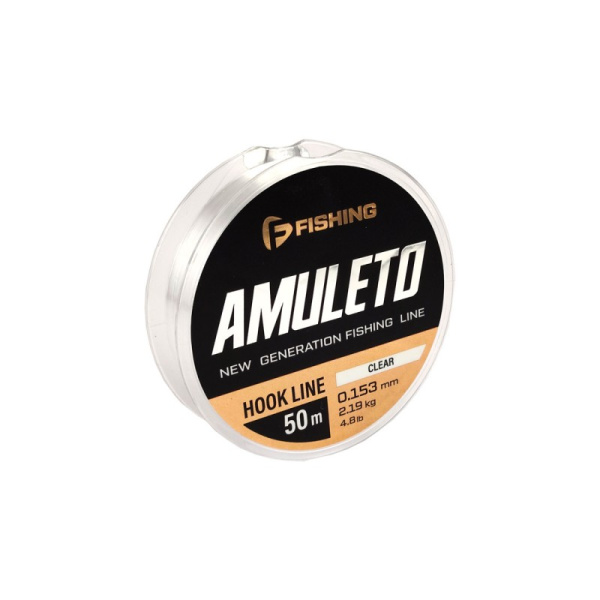 Леска F-fishing Amuleto  50м 2,19кг0,153мм