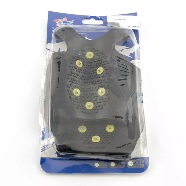 Ледоступы Caiman для обуви 10 шипов р-р XXL (р-р. 48-52) цвет Черный2