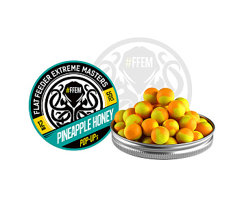 Бойлы плавающие FFEM Baits   Pineapple Honey 12мм 40 г (Ананас мёд) 