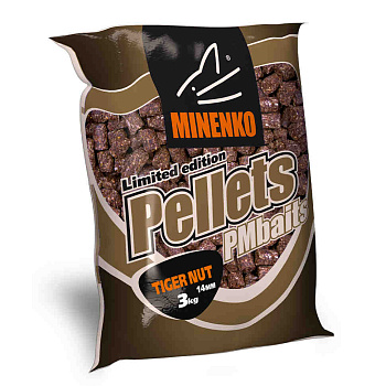 Пеллетс Minenko PMbaits Tiger Nut 14мм 3 кг (Тигровый орех)   Коричневый