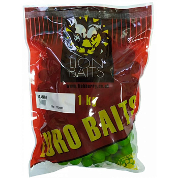 Бойлы тонущие Lion Baits  Euro Baits Mango 20мм 1 кг (Манго) 