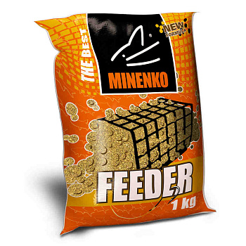 Прикормка фидерная Minenko Feeder Crucian 1 кг (Карась) 