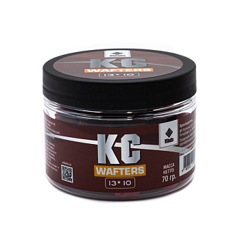 Бойлы нейтральные VS Baits Wafters  KC 10x13мм  70 г (Камыш + слива) 