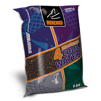Прикормка зимняя Minenko Cool Water 4 Season Ready to use Universal 1 кг (Универсальная) 