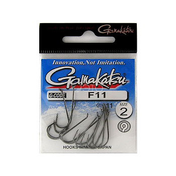 Крючки с колечком Gamakatsu F-11 Size 4  