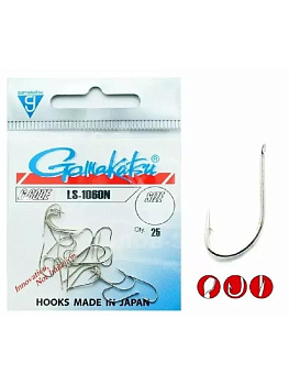 Крючки с лопаткой Gamakatsu LS-1060N  Size 12  