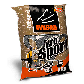 Прикормка фидерная Minenko Pro Sport Super Black 1 кг (Фидер) 