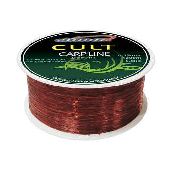 Леска Climax CULT Carp Line Z-Sport   1000м 6,8кг/0,28мм (Коричневая) 