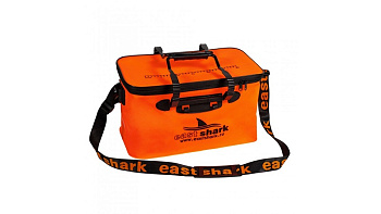 Ведро для замеса прикормки квадратное оранж. EastShark D 50 