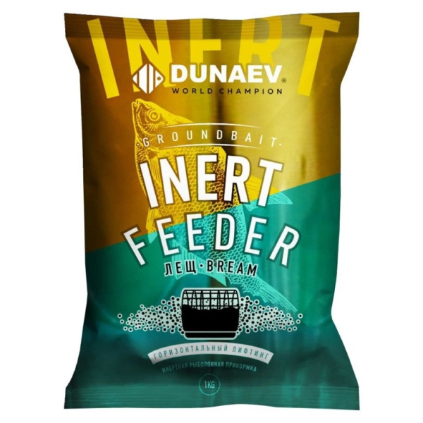 Прикормка фидерная Dunaev INERT Feeder  1 кг (Лещ)